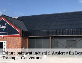 Toiture batiment industriel  asnieres-en-bessin-14710 Desimpel Couverture