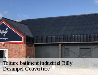 Toiture batiment industriel  billy-14370 Desimpel Couverture