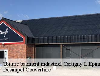 Toiture batiment industriel  cartigny-l-epinay-14330 Desimpel Couverture