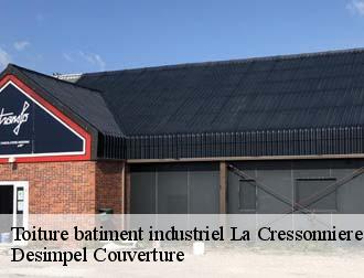 Toiture batiment industriel  la-cressonniere-14290 Desimpel Couverture