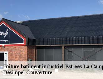 Toiture batiment industriel  estrees-la-campagne-14190 Desimpel Couverture