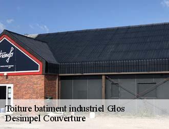 Toiture batiment industriel  glos-14100 Desimpel Couverture
