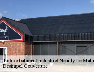 Toiture batiment industriel  neuilly-le-malherbe-14210 Desimpel Couverture