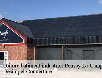 Toiture batiment industriel  poussy-la-campagne-14540 Desimpel Couverture