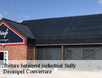 Toiture batiment industriel sully-14400 Desimpel Couverture