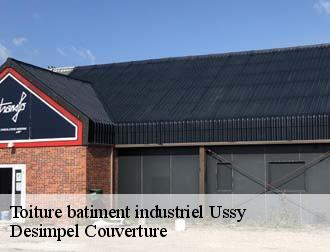 Toiture batiment industriel  ussy-14420 Desimpel Couverture