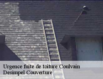 Urgence fuite de toiture coulvain-14310 Desimpel Couverture