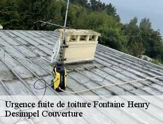 Urgence fuite de toiture  14610