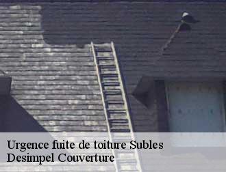 Urgence fuite de toiture subles-14400 Desimpel Couverture